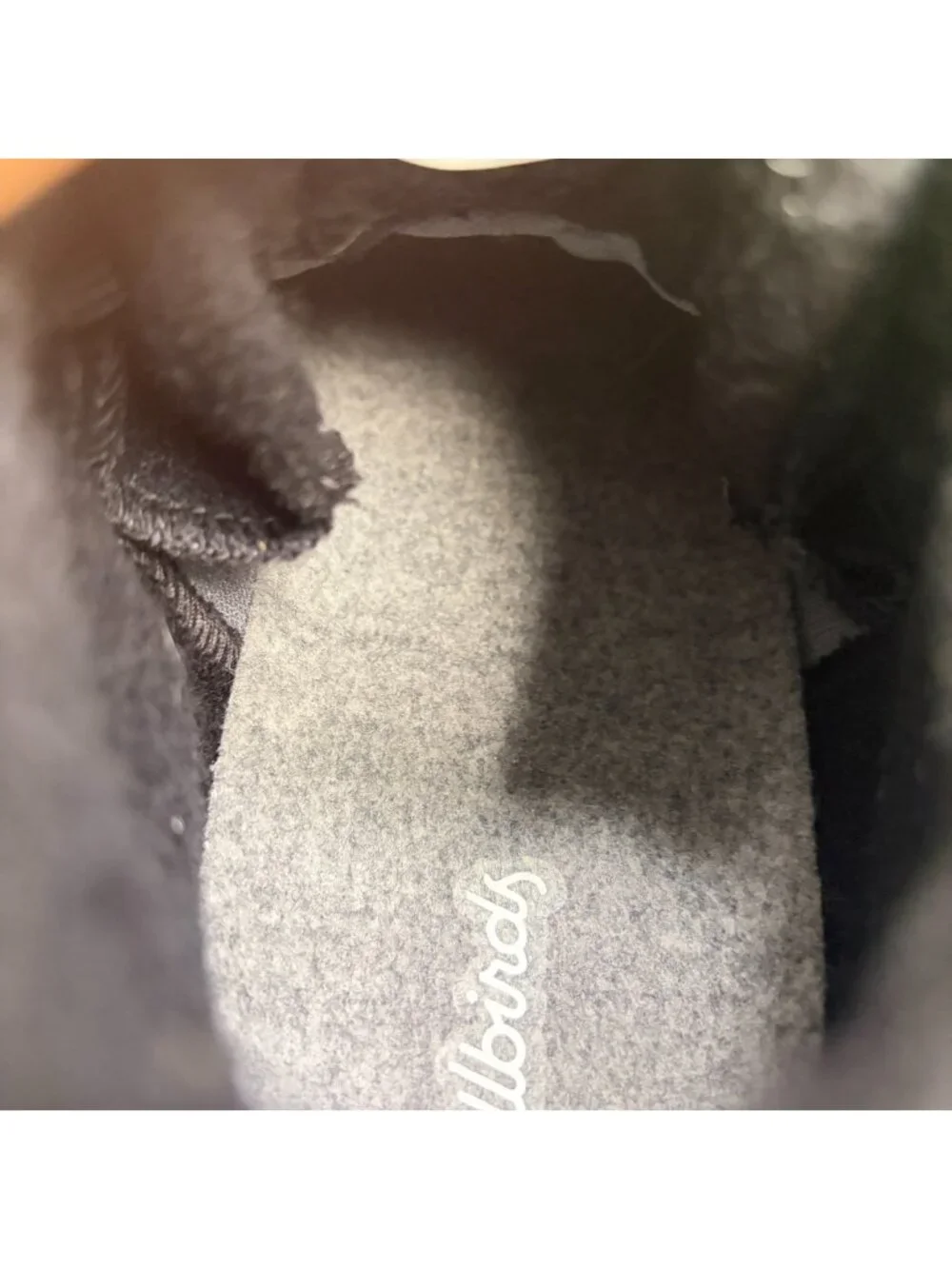 Allbirds Wool Runner Up Mizzles Womens Size 11 Black Athletic Shoes Sneakers